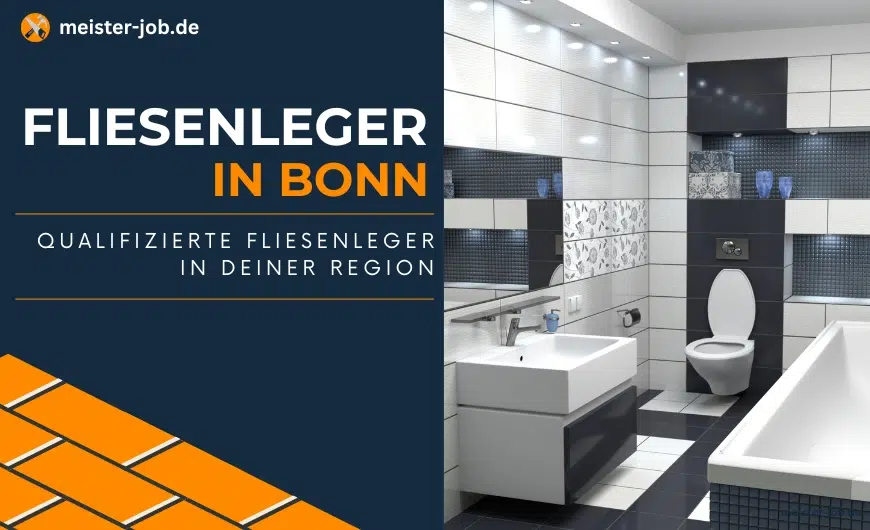 Fliesenleger Bonn: Experten für hochwertige Fliesenverlegung. Perfekte Umsetzung für Bad, Küche & mehr. Jetzt Fliesenprofis in Bonn entdecken!