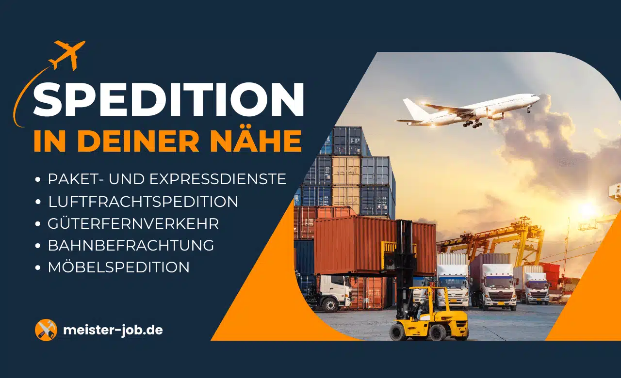 Lokale Spedition bei der Arbeit – Transport von Gütern in der Nähe