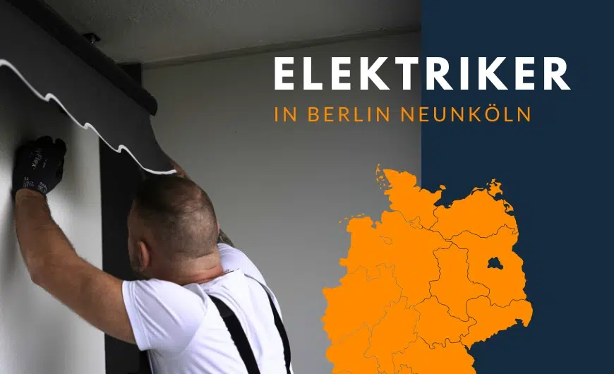 Erfahrener Elektriker in Berlin Neukölln bei der fachgerechten Installation elektrischer Anlagen für Haushalte und Gewerbe.