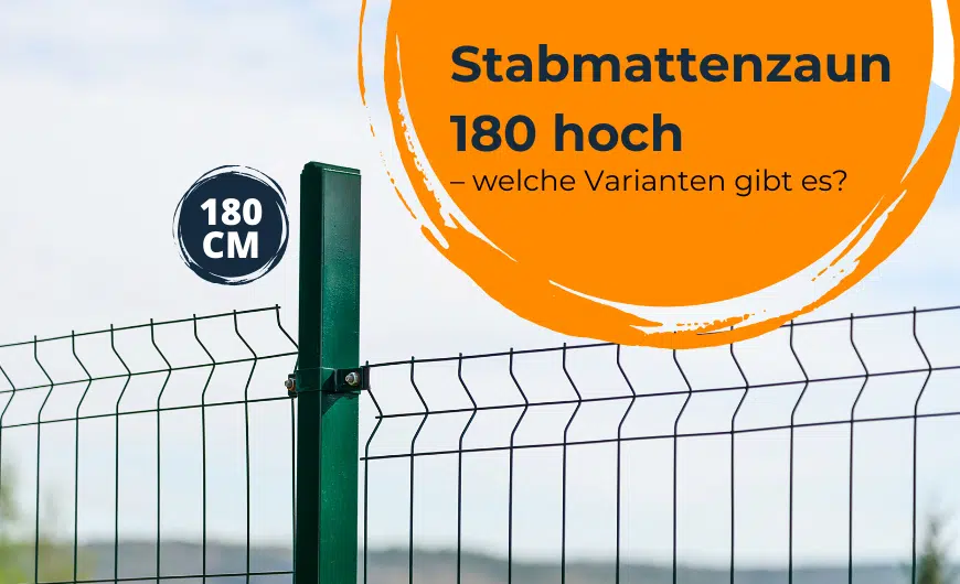 Stabmattenzaun 180 hoch – Die ideale Lösung für Sicherheit & Stabilität. Perfekt für Gärten & Grundstücke. Erfahre mehr über Design & Vorteile!